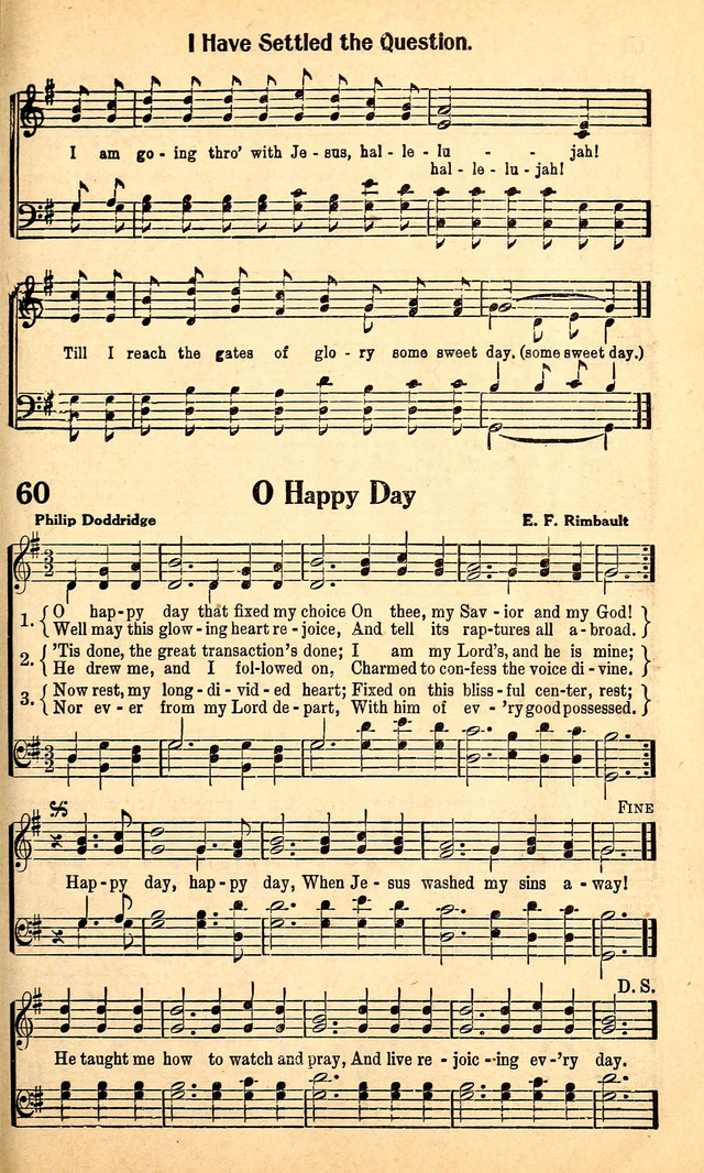 Great Gospel Songs page 61