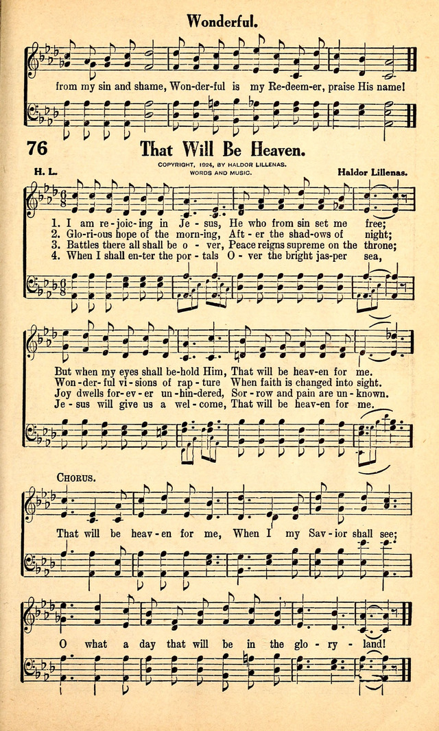 Great Gospel Songs page 77