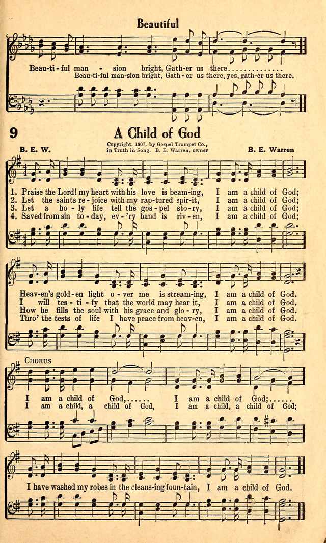 Great Gospel Songs page 9