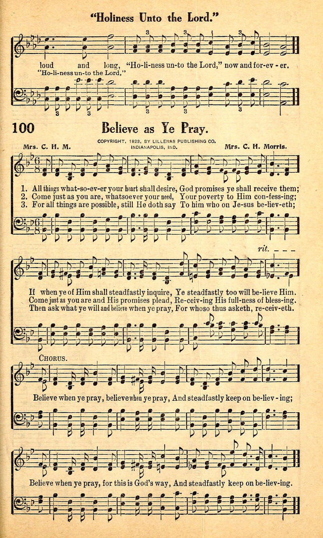 Great Gospel Songs page 99