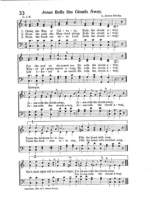 Glad Gospel Songs page 33