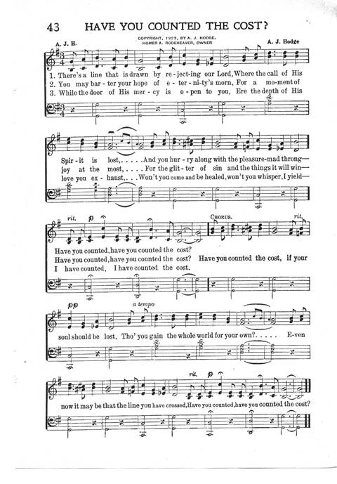 Glad Gospel Songs page 42