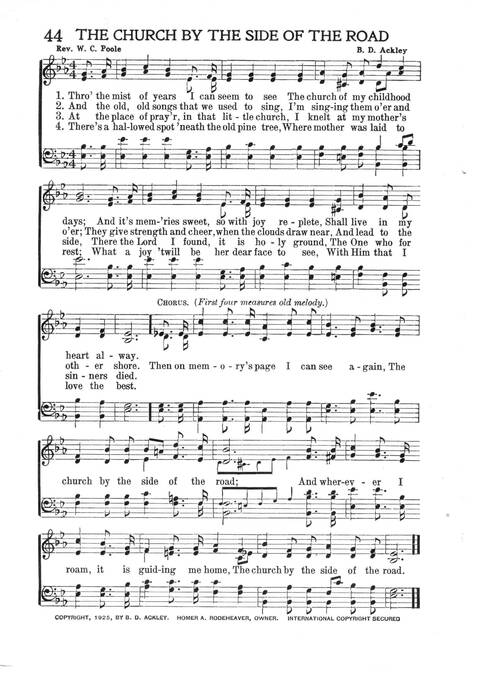 Glad Gospel Songs page 43