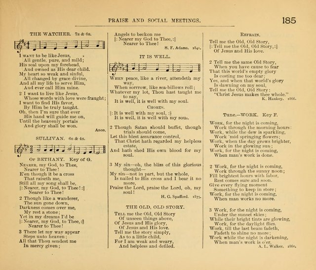 Garnered Gems: of Sunday School Song page 185