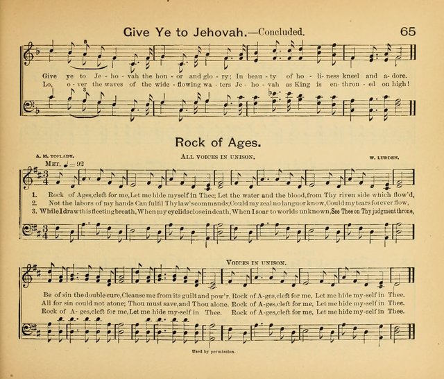 Garnered Gems: of Sunday School Song page 63