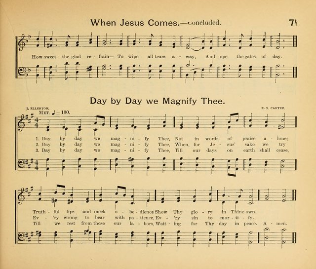 Garnered Gems: of Sunday School Song page 69