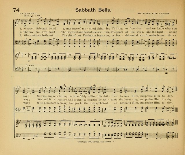 Garnered Gems: of Sunday School Song page 72