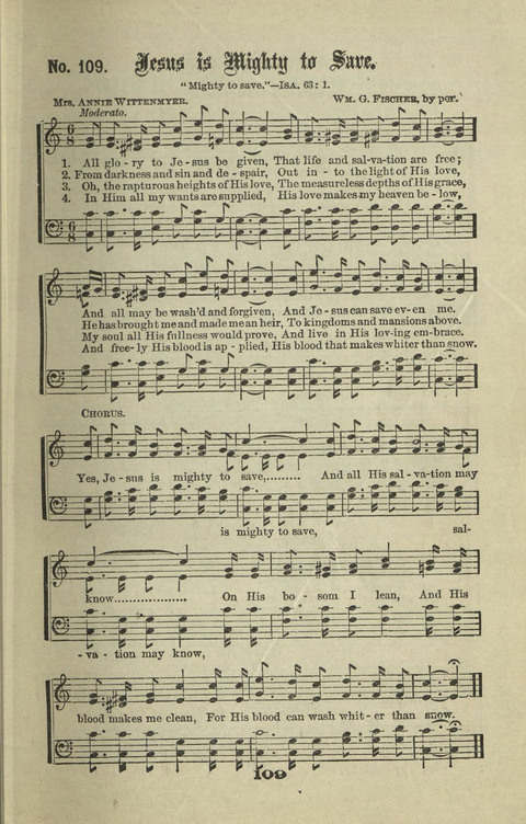 Gospel Hymns Nos. 1 to 6 page 109