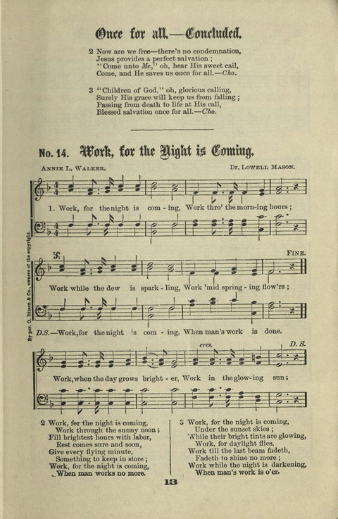 Gospel Hymns Nos. 1 to 6 page 13