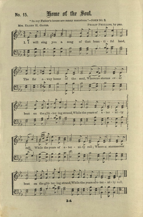 Gospel Hymns Nos. 1 to 6 page 14