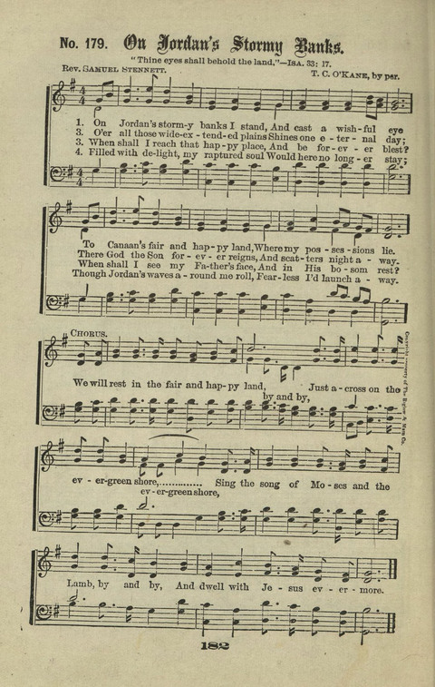 Gospel Hymns Nos. 1 to 6 page 182