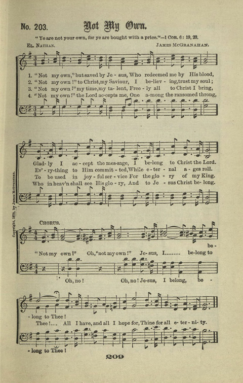 Gospel Hymns Nos. 1 to 6 page 209