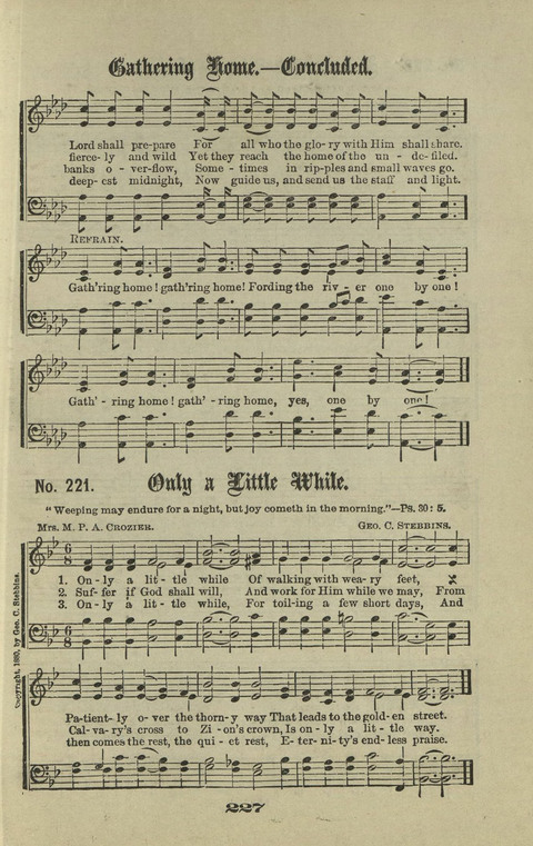 Gospel Hymns Nos. 1 to 6 page 227