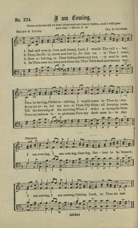 Gospel Hymns Nos. 1 to 6 page 230