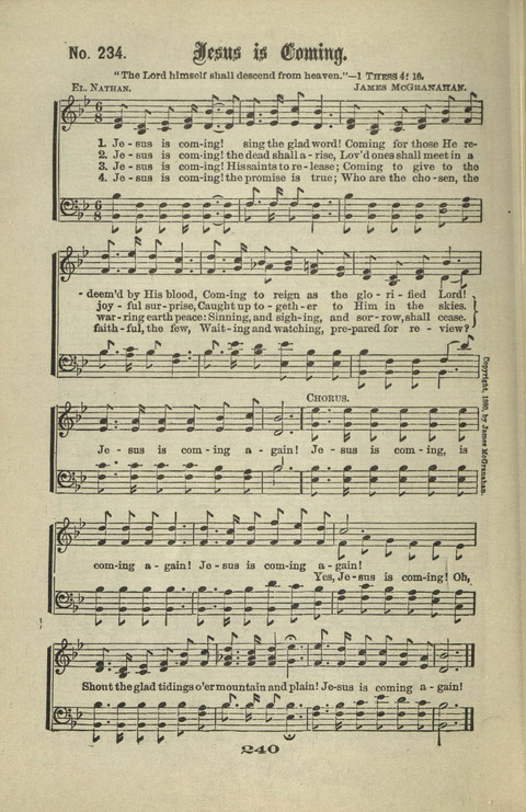 Gospel Hymns Nos. 1 to 6 page 240