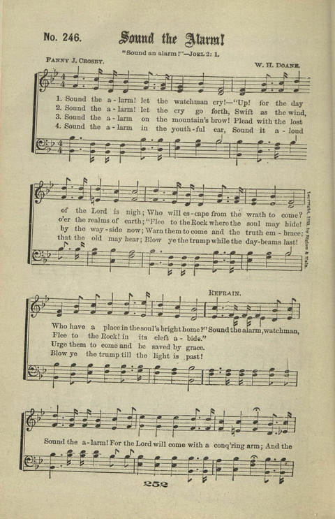 Gospel Hymns Nos. 1 to 6 page 252