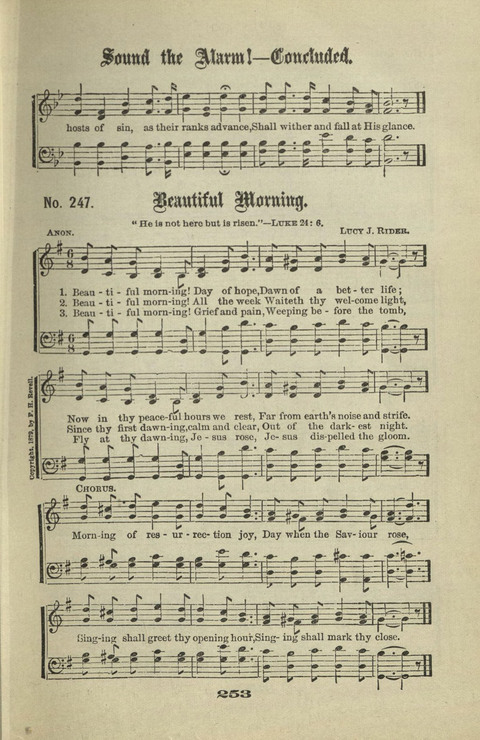 Gospel Hymns Nos. 1 to 6 page 253