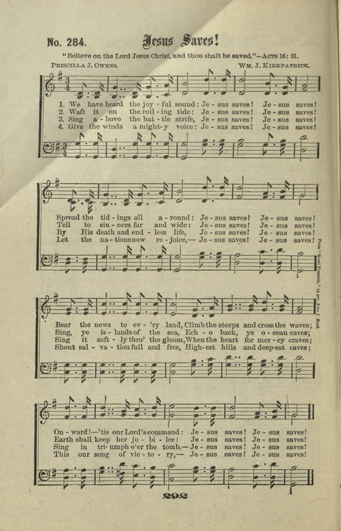 Gospel Hymns Nos. 1 to 6 page 292