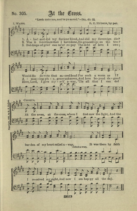 Gospel Hymns Nos. 1 to 6 page 313