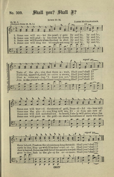 Gospel Hymns Nos. 1 to 6 page 317