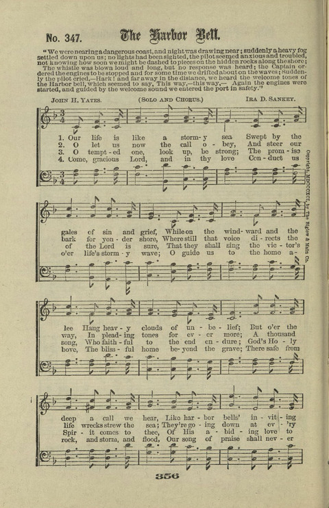 Gospel Hymns Nos. 1 to 6 page 356