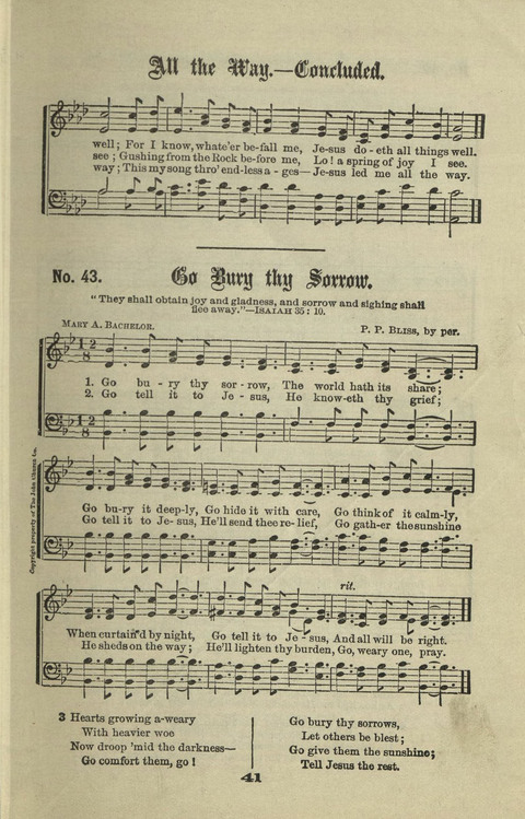 Gospel Hymns Nos. 1 to 6 page 41