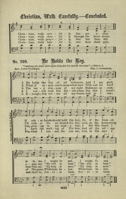 Gospel Hymns Nos. 1 to 6 page 411