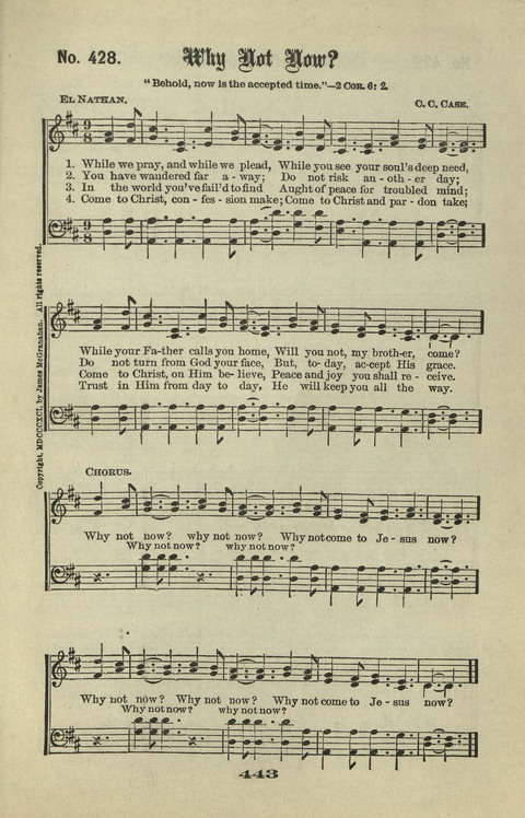 Gospel Hymns Nos. 1 to 6 page 443