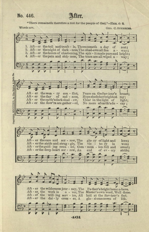 Gospel Hymns Nos. 1 to 6 page 461