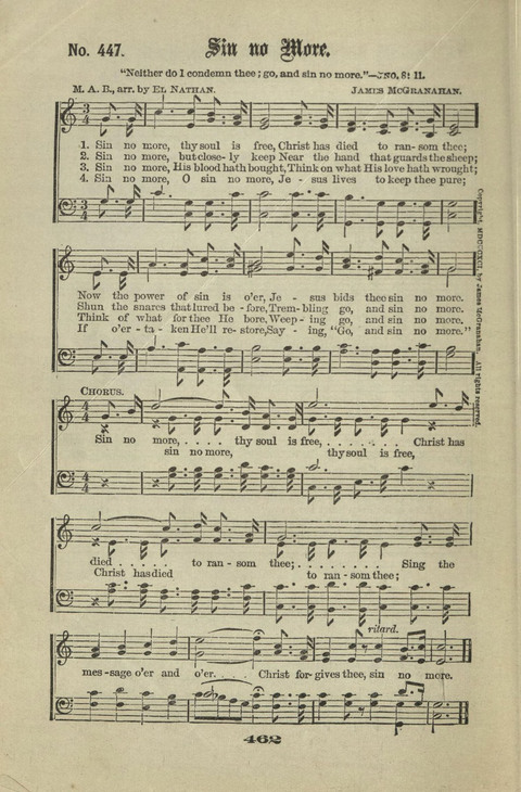 Gospel Hymns Nos. 1 to 6 page 462