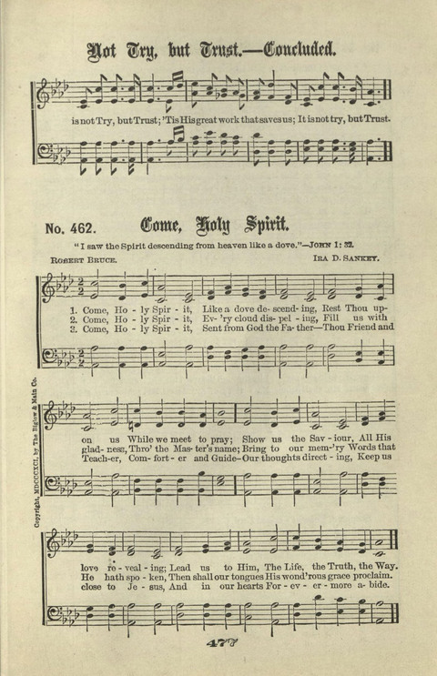 Gospel Hymns Nos. 1 to 6 page 477