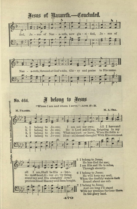 Gospel Hymns Nos. 1 to 6 page 479