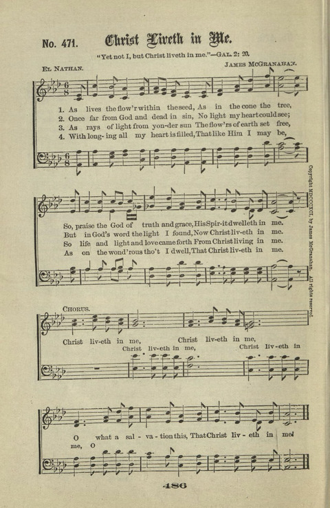 Gospel Hymns Nos. 1 to 6 page 486