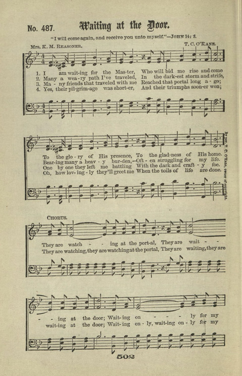 Gospel Hymns Nos. 1 to 6 page 502