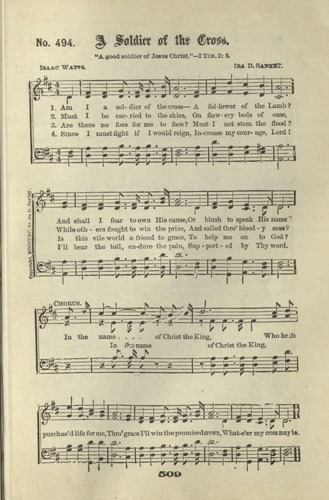 Gospel Hymns Nos. 1 to 6 page 509