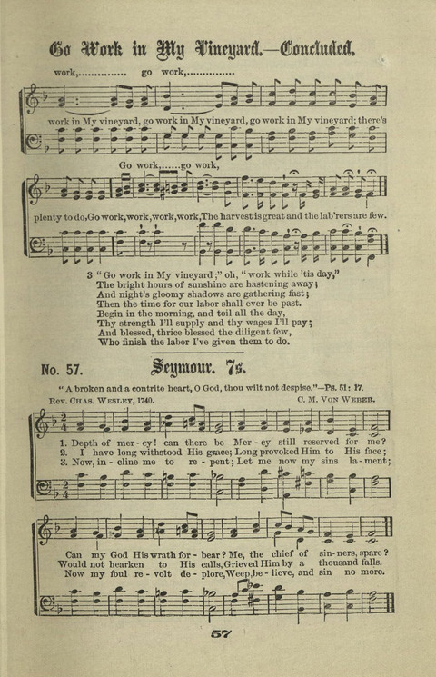 Gospel Hymns Nos. 1 to 6 page 57