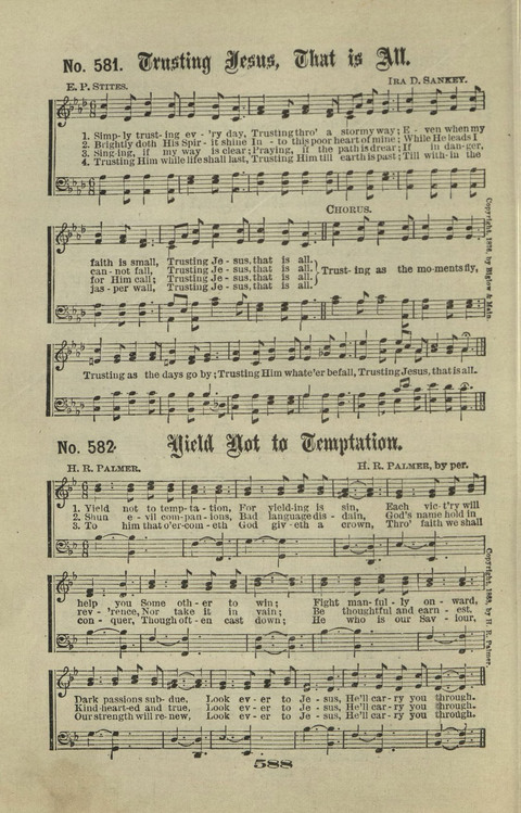 Gospel Hymns Nos. 1 to 6 page 588