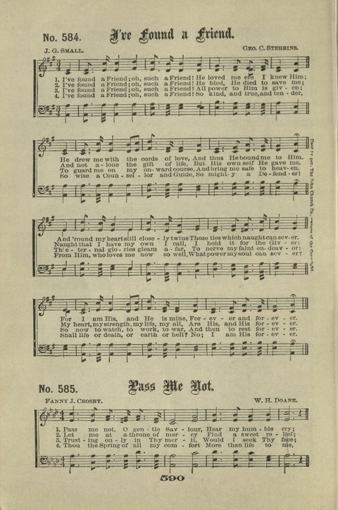 Gospel Hymns Nos. 1 to 6 page 590