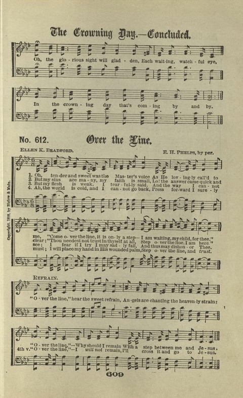 Gospel Hymns Nos. 1 to 6 page 609