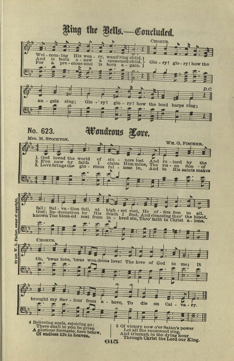 Gospel Hymns Nos. 1 to 6 page 615