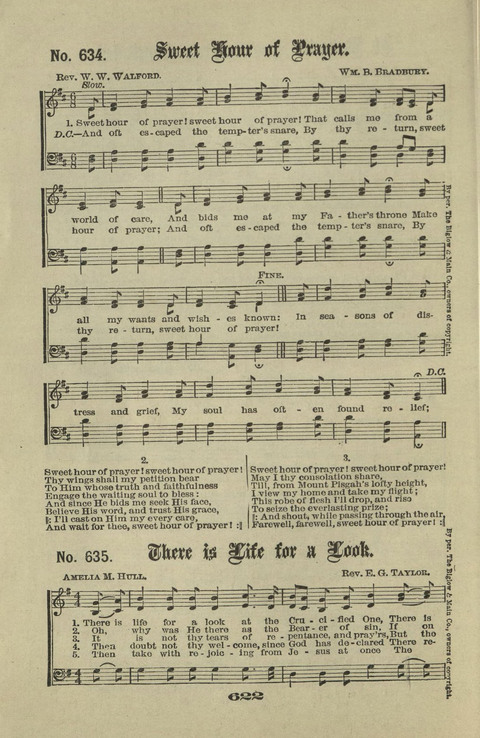 Gospel Hymns Nos. 1 to 6 page 622