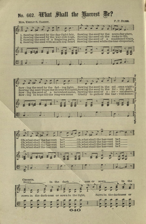 Gospel Hymns Nos. 1 to 6 page 640