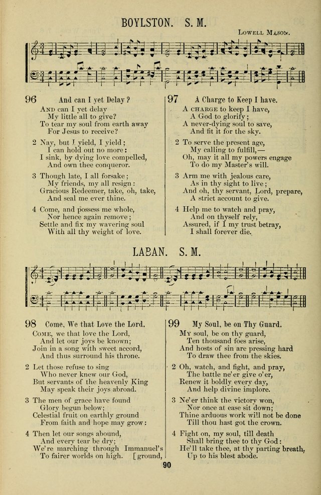 Gospel Hosannas: A Choice Collection of Hymns and Tunes for use in Evangelistic, Brotherhood and Mission Meetings, Sunday School, Etc. page 90