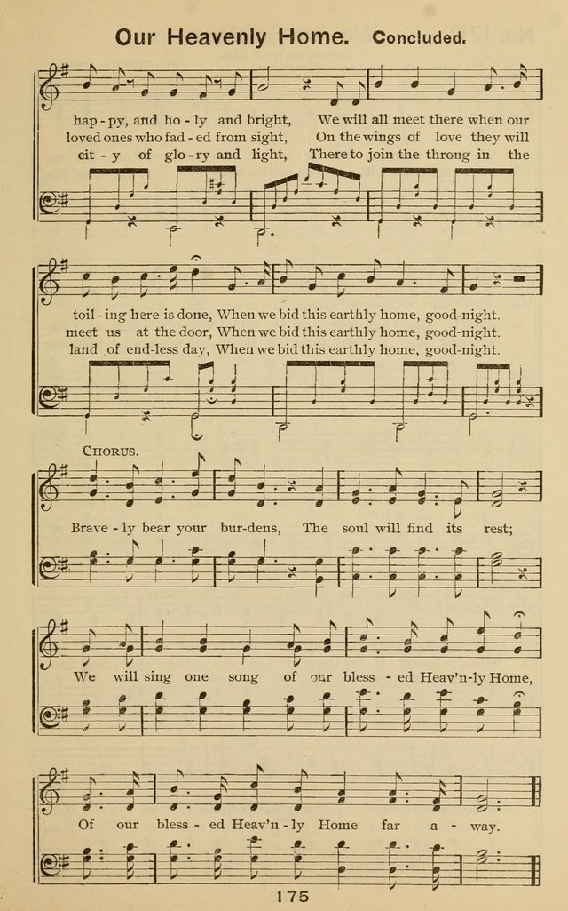 The Gospel Hymnal: for Sunday school and church work page 175