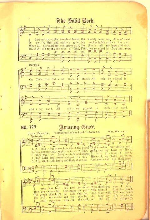 Glad Hosannas: a winnowed collection of new and old songs for Christian work and worship page 135