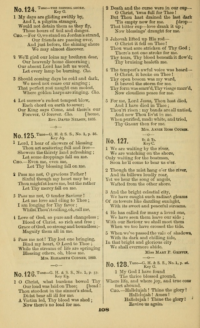 Gospel Hymns No. 2: as used by them in gospel meetings page 108