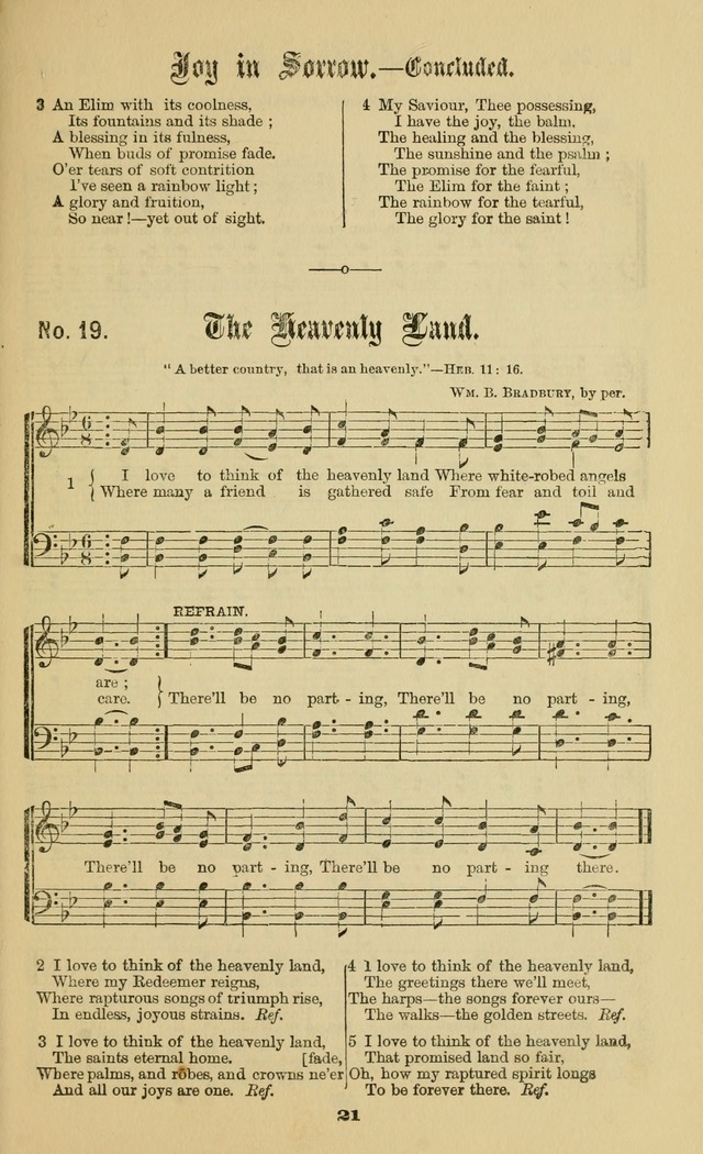 Gospel Hymns No. 2: as used by them in gospel meetings page 21