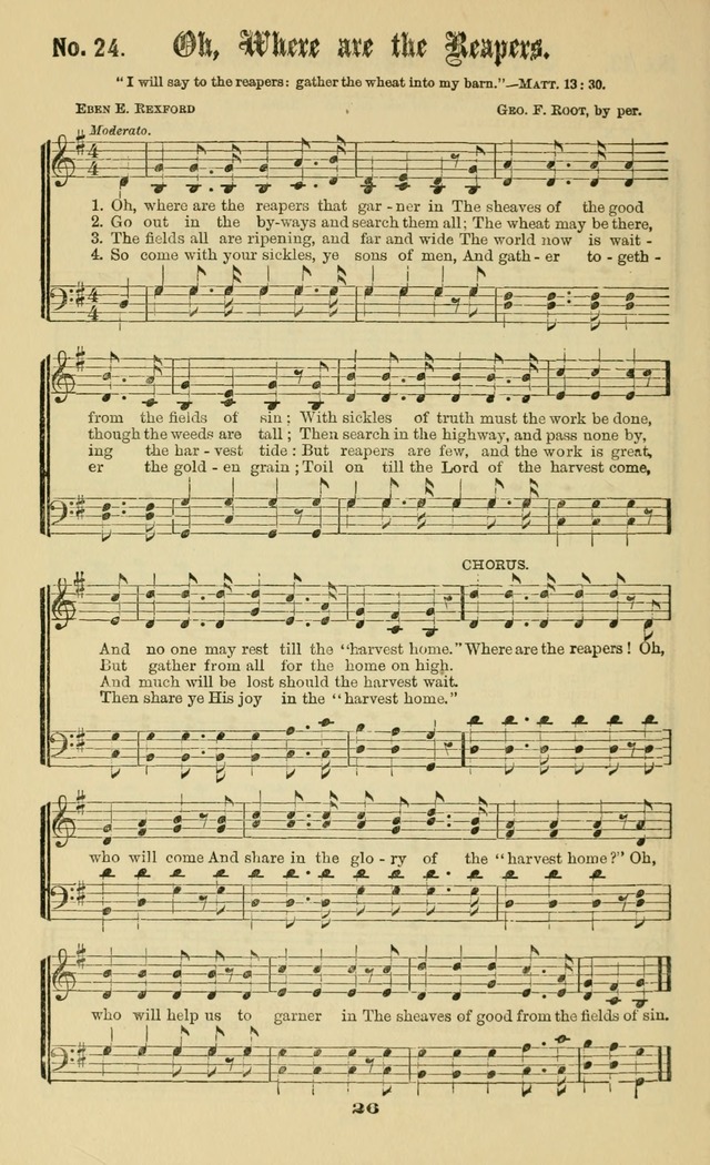 Gospel Hymns No. 2: as used by them in gospel meetings page 26