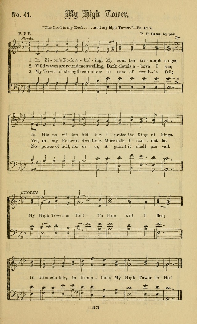 Gospel Hymns No. 2: as used by them in gospel meetings page 43