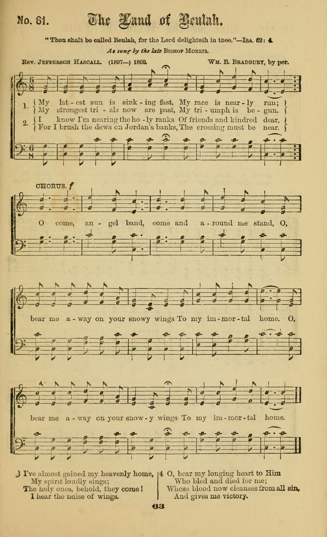 Gospel Hymns No. 2: as used by them in gospel meetings page 63